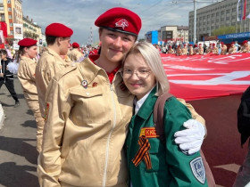 Парад Победы в городе Крассноярске!.